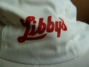 RARE Vintage LIBBY'S Plant Worker Employee HAT Cap Pumpkin Morton IL - Picture 1 of 9