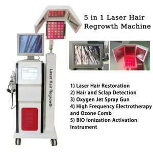 650nm Laser LED Hair Growth System Hair Loss Treatment Regrowth Therapy Machine - Picture 1 of 14