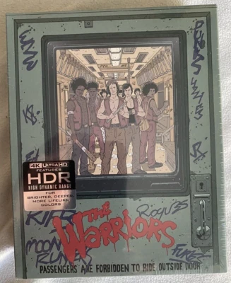 The Warriors 4K (4K UHD) Theatrical + Alternative Collector’s Edition OOP! - Image 1 of 2