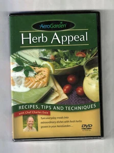 NEW DVD: AEROGARDEN, HERB APPEAL: Recipes Tips & Techniques, Chef Charles Dale - Picture 1 of 3