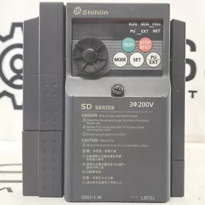 Shihlin SD023-1.5K Vector Control Inverter 11.4A 3PH 240V - Picture 1 of 7