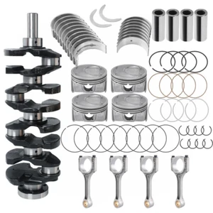 For Hyundai Sonata Kia Optima 2.4L Crankshaft Connecting Rod Bearing Piston Kit - Foto 1 di 8