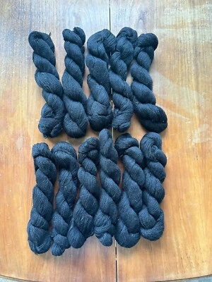 Suri Alpaca Yarn - Natural Black - Sport - Image 1 of 2