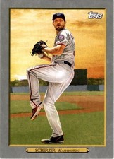 2020 Topps Series 1 - Turkey Red #TR-96 Max Scherzer - Washington Nationals