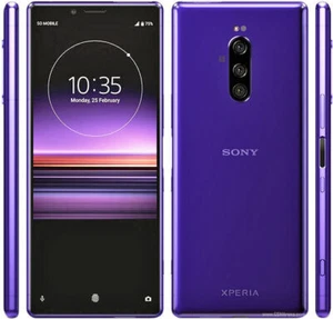 Sony Xperia 1 (XZ4) J8110 J9110 128GB 6GB RAM Unlocked Smartphone--NEW SEALED - Zdjęcie 1 z 17