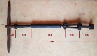 Ancienne Vis d'établi, étau, presse de menuisier  - Photo 1/4