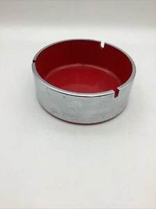 MCM CHROME / RED Ashtray Isamu Kenmochi for Maru Trend Pacific. 1960's - Picture 1 of 4