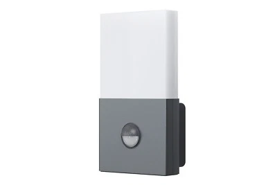OSRAM LED Außenleuchte mit Sensor, Noxlite, 6W 6000K, grau, EEK:F (Spektrum A-G) - Bild 1 von 2