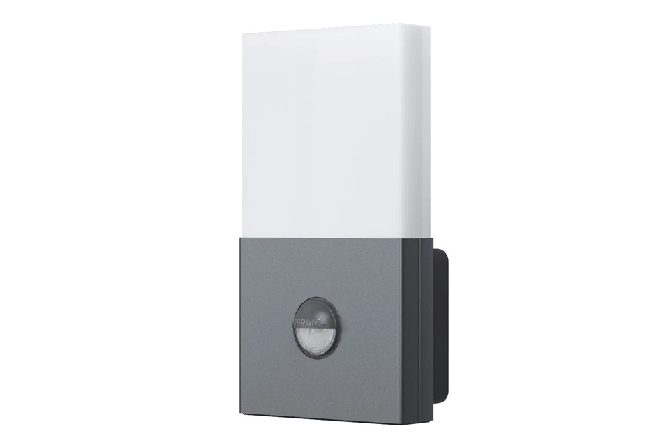 OSRAM LED Außenleuchte mit Sensor, Noxlite, 6W 6000K, grau, EEK:F (Spektrum A-G) - Bild 1 von 2