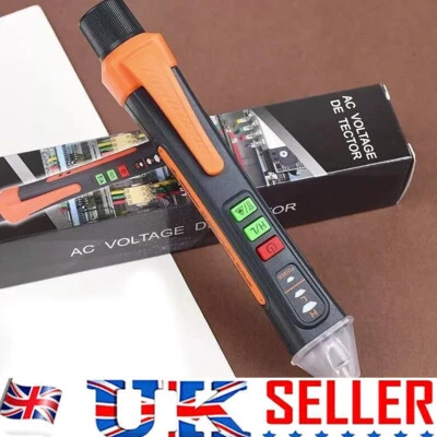 12-1000V Sensor Voltage Tester Pen Non Contact Ac Power Alert Electric Detector - Image 1 of 4