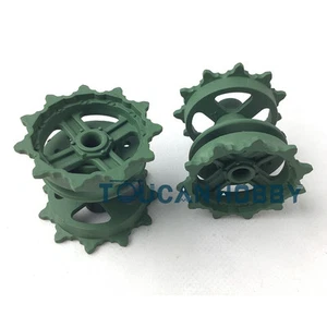 HengLong 1/16 China 99Z 3899 RC TankPlastic Sprockets Driving Wheels - Imagen 1 de 1