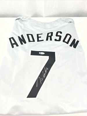 Tim Anderson Signed Baseball Jersey Beckett Witnessed COA sticker ONLY - Image 1 of 4