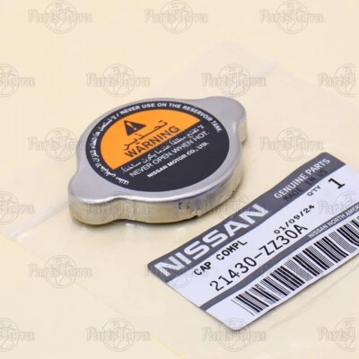 Nuevo Genuino Nissan Infiniti Q50 FRONTIER Motor Refrigerante Radiador Tapa 21430-ZZ30A Foto 1 de 4