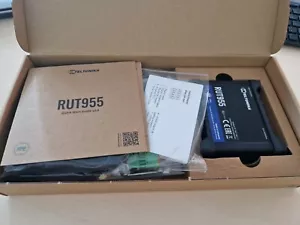 Teltonika RUT955 4G Dual Sim RS232/RS485 Industrial Cellular Router - Bild 1 von 1