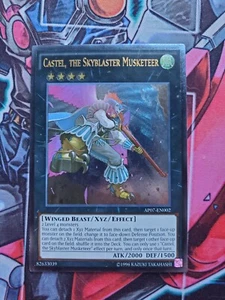 Yugioh Castel, el mosquetero Skyblaster AP07-EN002 Ultimate raro casi nuevo - Imagen 1 de 2