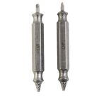 Precision engineered 2pcs Damaged Screw Extractor for Problematic Screws