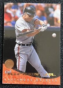 1994 Leaf Cal Ripken Jr. # 1 Baltimore Orioles Baseball HOF MVP MLB FREE S&H