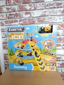 Teamsterz JCB My First Raceway Play Set Truck Construction Vehicle KidChild Gift - Picture 1 of 4