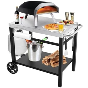 Outdoor Grill Table Cart with Gas Cylinder Bracket,for Blackstone Griddle Stand - Picture 1 of 9