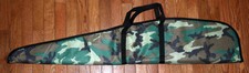 Camo Rifle w/scope Soft Carry/Storage Case 46" long