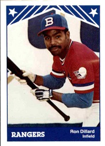 1983 Burlington Rangers TCMA #15 Ron Dillard Tabb Virginia Norfolk State Card