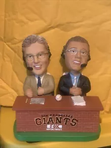 Krukow & Kuiper 2002 Sound Bobblehead San Francisco Giants. Raro, senza suono. - Foto 1 di 4