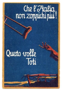 VI Prestito Nazionale. "Che l'Italia non zoppichi più. Questo volle Toti". - Picture 1 of 2