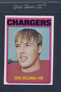 Caricabatterie 1972 Topps #047 Dave Williams quasi nuovo/mt *916 - Foto 1 di 1