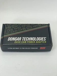Dongar Dashcam Power Adapter 3-pin Keyway 2 for Select Porsche Vehicles - New! - Picture 1 of 7