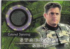 Stargate SG-1 Season 5 - C16 Colonel Danning Costume Card 2 Color Dark