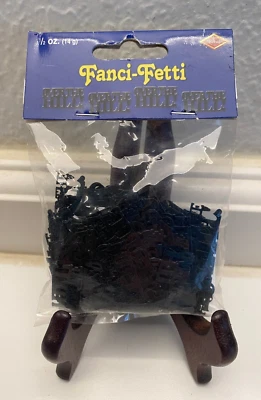 Confete preto para decoração de festa de aniversário "Over The Hill" 0,5 oz - Imagem 1 de 3