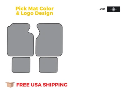 FITS 1961-1969 Lincoln Continental Floor Mat 4pc Loop - Image 1 of 4