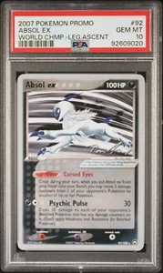 Pokémon Promo Absol EX World Championship Legendary Ascent PSA 10 🔥 - Picture 1 of 2