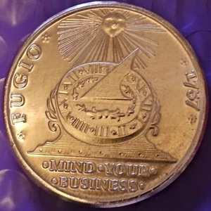 Fugio Cent; 1 AVDR oz .999 Fine Copper round - Picture 1 of 2