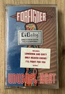 Foreigner Unusual Heat 1991 Sealed Cassette With Hype Sticker - Picture 1 of 3
