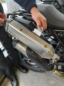 Royal Enfield Precision exhaust for a Scram/Himalayan 411 91203 - Picture 1 of 3