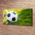 Leinwandbild Kunst-Druck 120x60 Bilder Sport Ball im Tor
