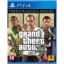 Grand Theft Auto V Premium Online Edition (Sony Playstation 4, 2018)