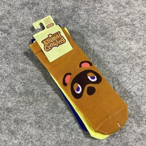Nintendo Animal Crossing Low Cut Socks Size 5-10 3 Pairs Brand New Unisex Socks - Picture 1 of 4