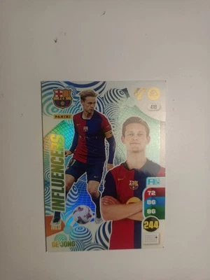 Panini Adrenalyn XL Influencer De Jong 2024/2025 - Imagen 1 de 3