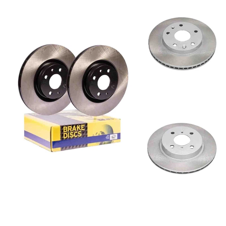 Coppia Dischi Freno Anteriore 92029600 Opel Corsa A 2 Volumi /coda Spiovente - Immagine 1 di 4