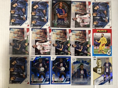 2018-24 Topps Soccer RC Prizm Lot of 23 All Paris St Germain - Image 1 of 2