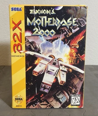 Zaxxon's Motherbase 2000 Video Game Cartridge for Sega Genesis 32X Complete - Image 1 of 4