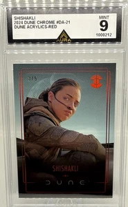 2024 Topps Chrome Dune Shishakli Red#3/5 DA-21 Souheila Yacoub Dune Acrylics - Picture 1 of 14