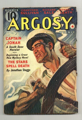 Argosy Part 4: Argosy Weekly Oct 28 1939 Vol. 294 #3 FN+ 6.5 - Image 1 of 3