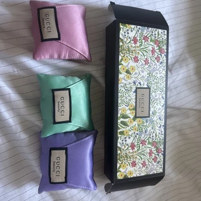 Gucci Beauty Gift Set Cushions 23IV Gorgeous Gardenia, Jasmine, Magnolia L@@K! - Image 1 of 4