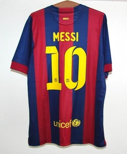 neuwertiges FCB Barcelona Heim Trikot XXL - 10 Messi - Nike 2014 - Bild 1 von 8
