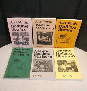 Complete Set of 6 Aunt Vera’s Bedtime Stories 1, 2,3,4,5,6 Christian, Dingman - Picture 1 of 16