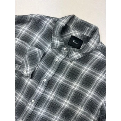 Rails Men's XL Button Down Shirt Gray Plaid Long Sleeve Soft Brushed Flannel - Image 1 of 4