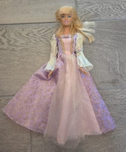 Mattel 2002 Barbie As Rapunzel Doll Missing Magically Growing Hair READ - Picture 1 of 6